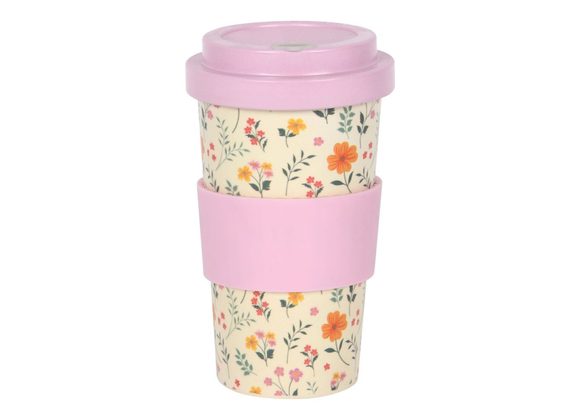 Botanical Bamboo Eco Travel Mug STOCK DUE 30/1/22