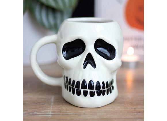 Ceramic Skull Mug STOCK DUE 11/11/21