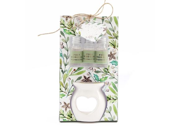 Alpine Sage Oil Burner Gift Set STOCK DUE 29/11/21