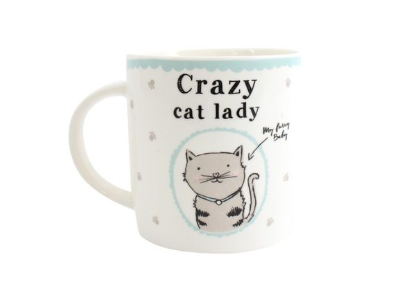 Crazy Cat Lady Boxed Mug