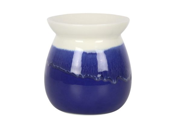 Blue Reactive Glaze Oil Burner STOCK DUE 30/3/22