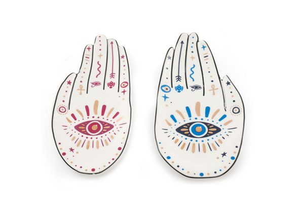 20cm Hand and Eye Trinket Dish STOCK DUE 15/11/21