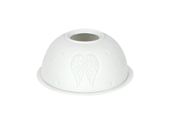 Angel Wings Dome Tealight Holder STOCK DUE 28/2/22