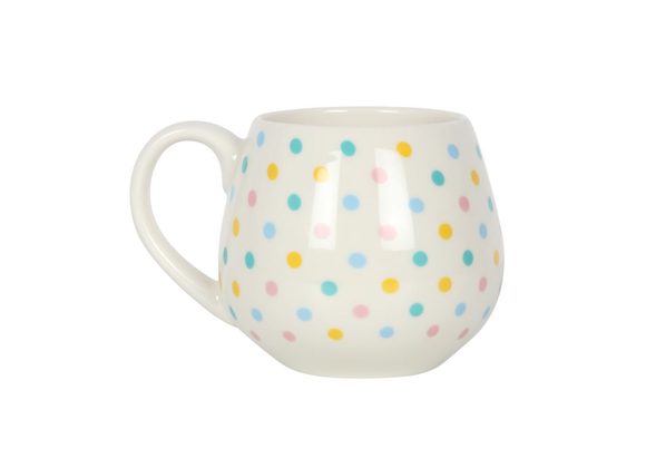 Spotted Rounded Mug STOCK DUE 28/2/22