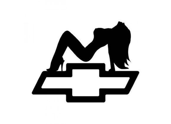 Chevrolet/Women/Silhouette x2 Custom Replacement Decals