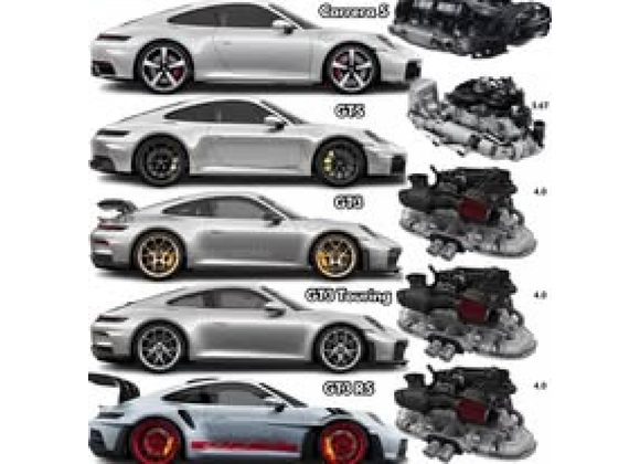 Porsche 911 Decal/Stickers x2 Custom Replacement