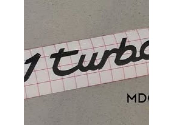 Porsche 911 Turbo S Decal/Stickers x2 Custom Replacement