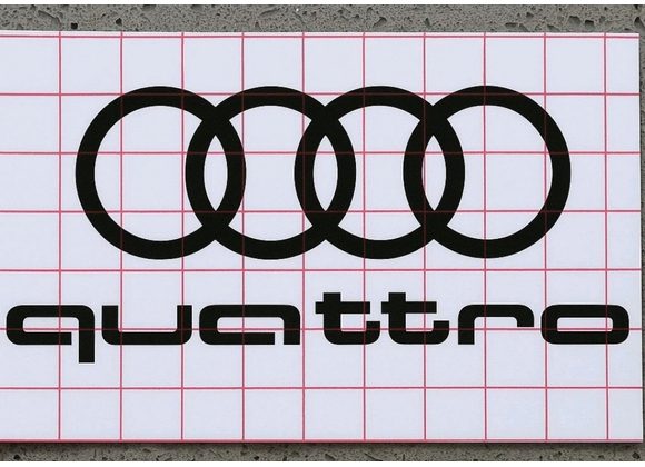 Audi quattro Decal/Sticker