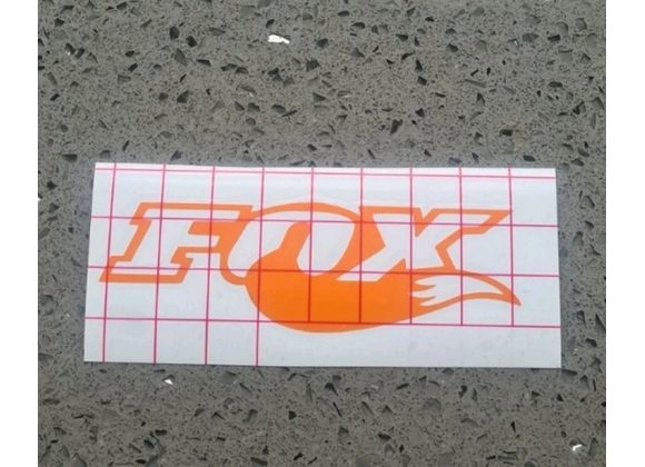 Fox Decal/Sticker 