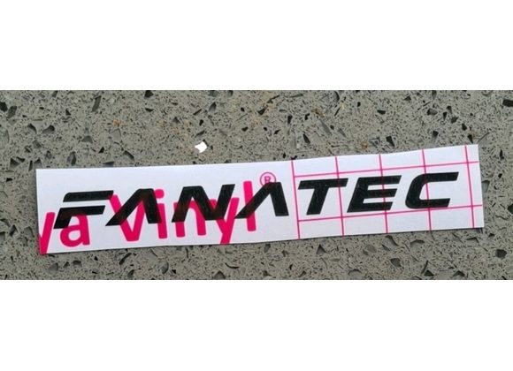 Fanatec Stickers Decals x2