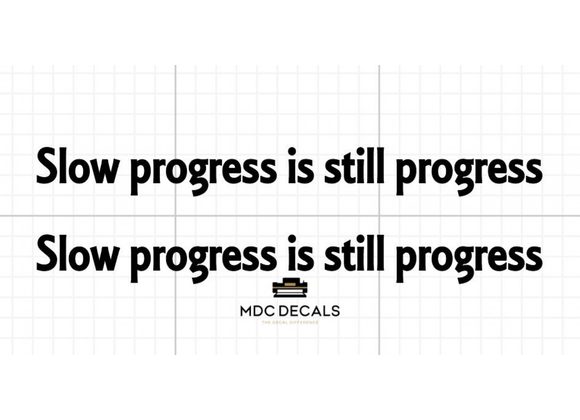 Motivational & Inspirational Quote Decals – Mindset | Positivity | Custom Made