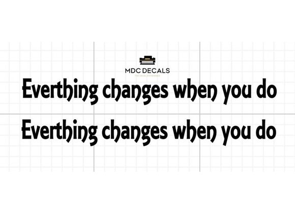 Motivational & Inspirational Quote Decals – Mindset | Positivity | Custom Made