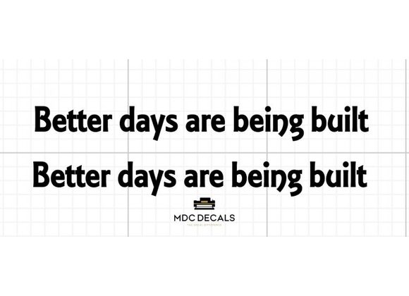 Motivational & Inspirational Quote Decals – Mindset | Positivity | Custom Made