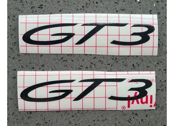 Porsche Gt3 Decal/Stickers x2 ** 35mm High