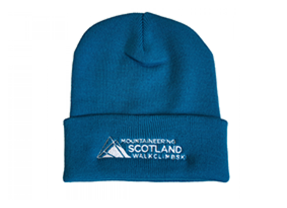 Mountaineering Scotland beanie - Teal