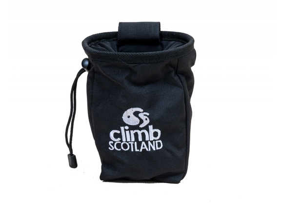 ClimbScotland chalk bag - black