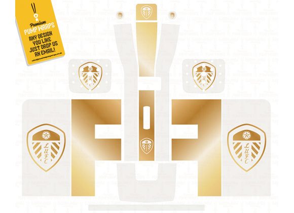 Leeds FC White & Gold Wrap
