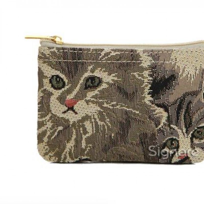 Cats Zip Coin Purse by Signare - Present Company Broadstairs - The ...