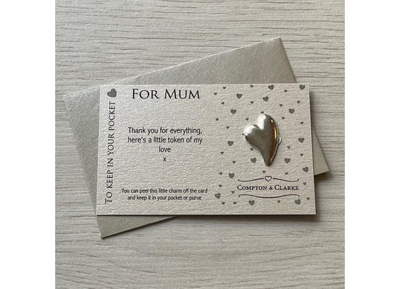 For Mum Pocket Charm by Compton & Clarke