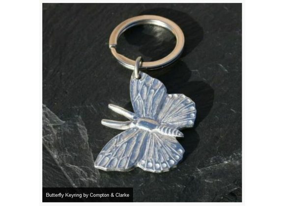 Butterfly Keyring by Compton & Clarke