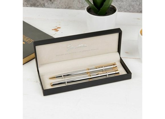 Roller ball and Ballpoint Pen Set from Stratton