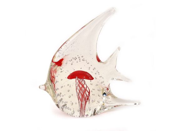 Fish Objets D'art Glass Figurine
