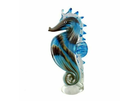 Seahorse Objets d'art Glass Figurine