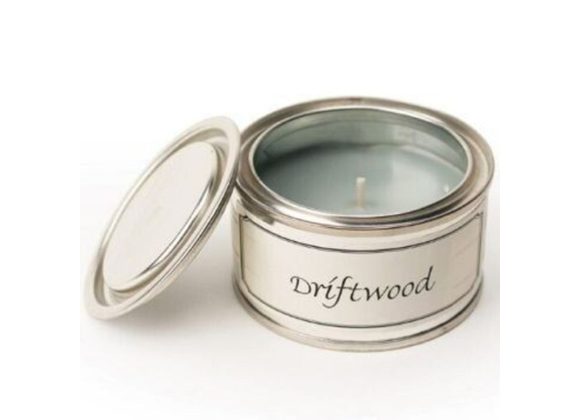 Driftwood Scented Tin Candle