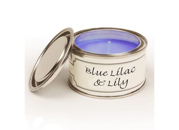 Blue Lilac & Lily Pintail Scented Candle