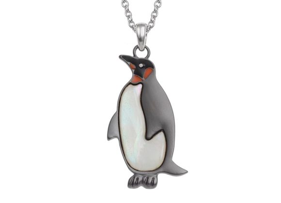Emperor Penguin Pendant by Tide Jewellery