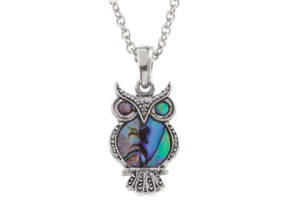 Owl Pendant by Tide Jewellery