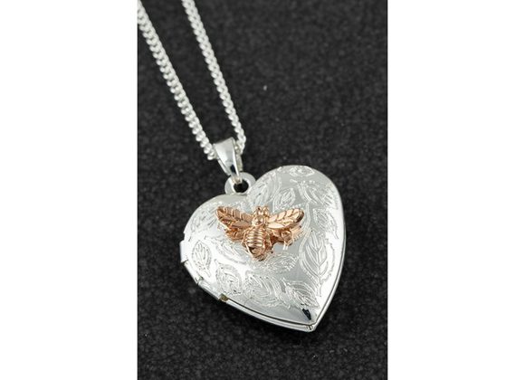 Heart Bee Locket by Equilibrium