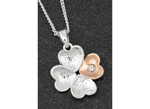 Heart Aplenty Two Tone Necklace by Equilibrium