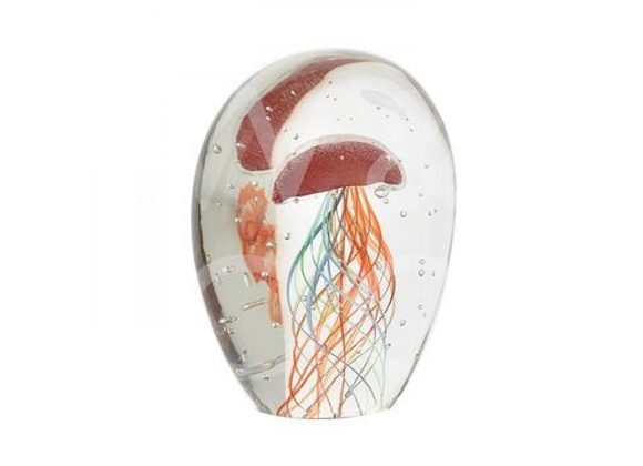 Red Jellyfish - Objets d'Art Figurine