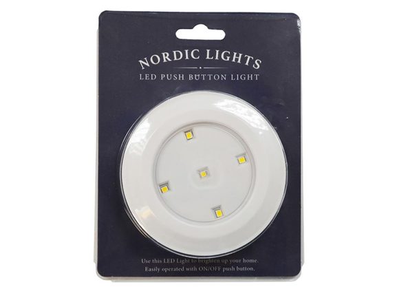 Nordic Lights LED Push Button Light