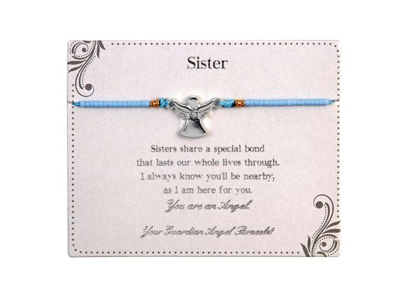 Sister Guardian Angel Bracelet