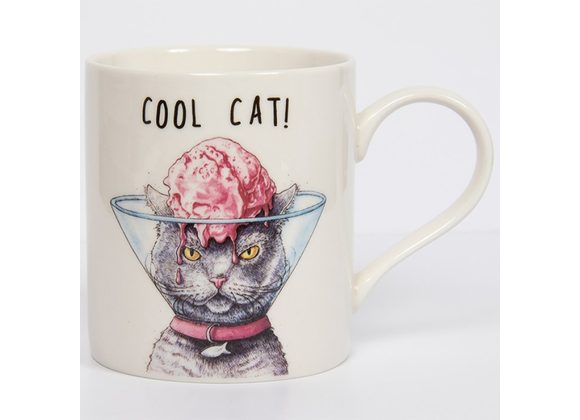 Cool Cat Bewilderbeest range of Mugs