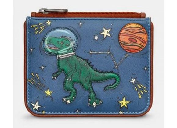 Dinosaur Leather Coin Purse by Yoshi