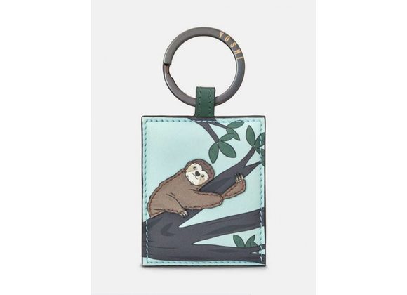 Leather Sloth Keyring by YOSHI