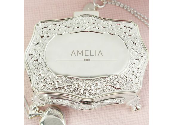 Personalised Classic Small Antique style Trinket Box