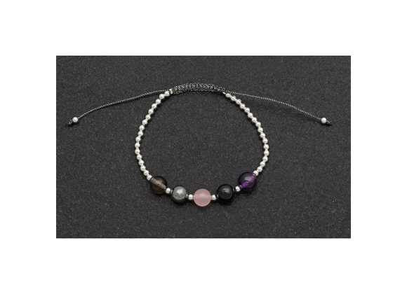 Protection - Gem Stone Woven Bracelet