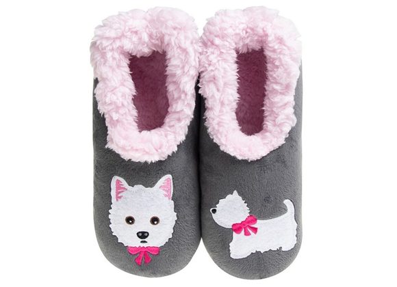 Westie Snoozies Size 5-6