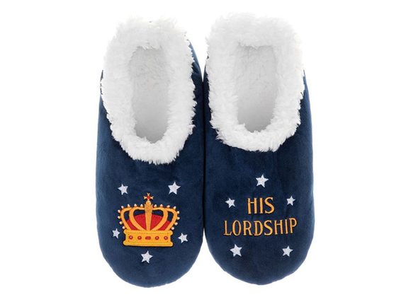 HIS LORDSHIP Snoozies - Size 6-7 