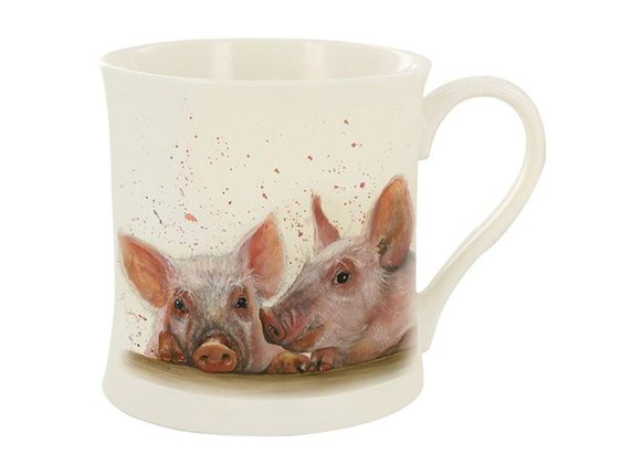 Purdey & Peyton Bree Merryn Pigs Mug