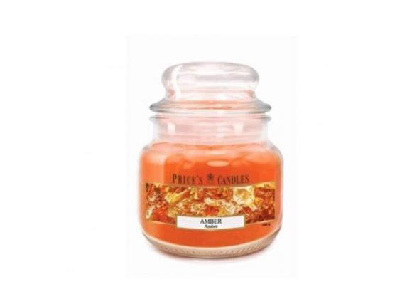 Amber Fragrance - Prices Candles Glass Jar
