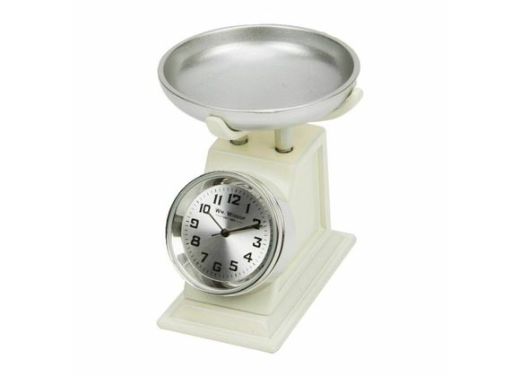 Weighing Scales -WILLIAM WIDDOP® Miniature Clock