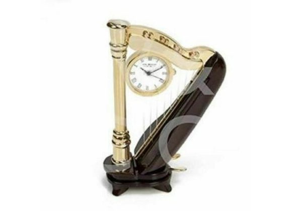Harp Miniature Clock
