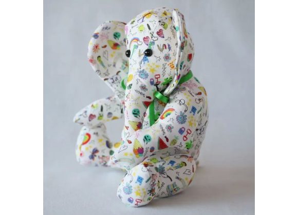 Indi Elephant - Tana Lawn Children of Liberty fabric by Canterbury Bears