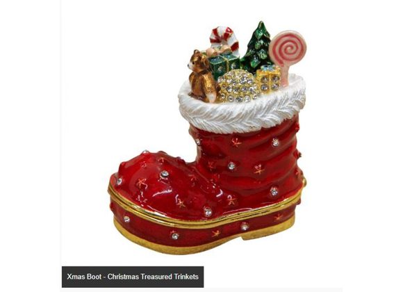 Xmas Boot - Christmas Treasured Trinkets
