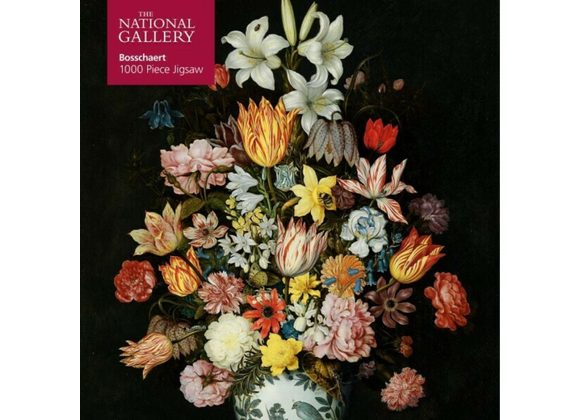 Jigsaw Puzzle National Gallery Bosschaert the Elder: A Still Life of Flowers